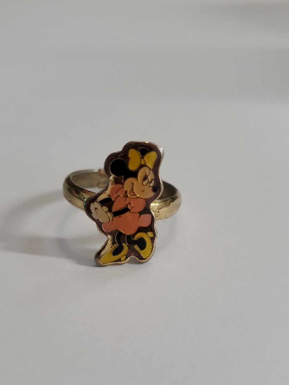 Vintage Minnie Mouse Children's Adjustable Ring